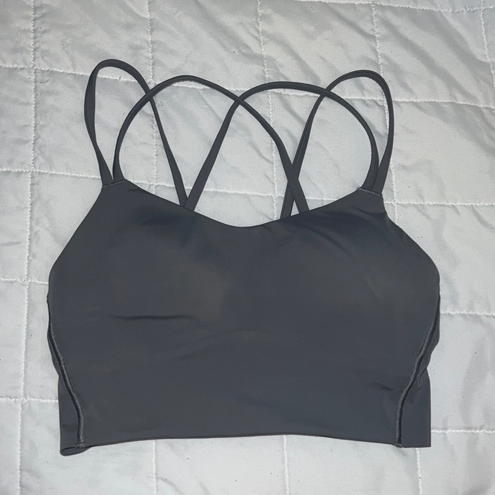 Grey Lululemon Sports Bra
